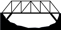 Fachwerkbrücke